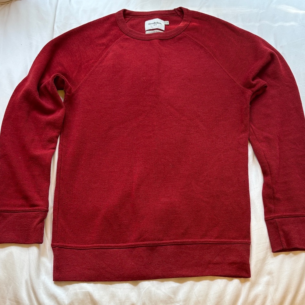 Goodfellow & Co Rich Red Crewneck Sweater